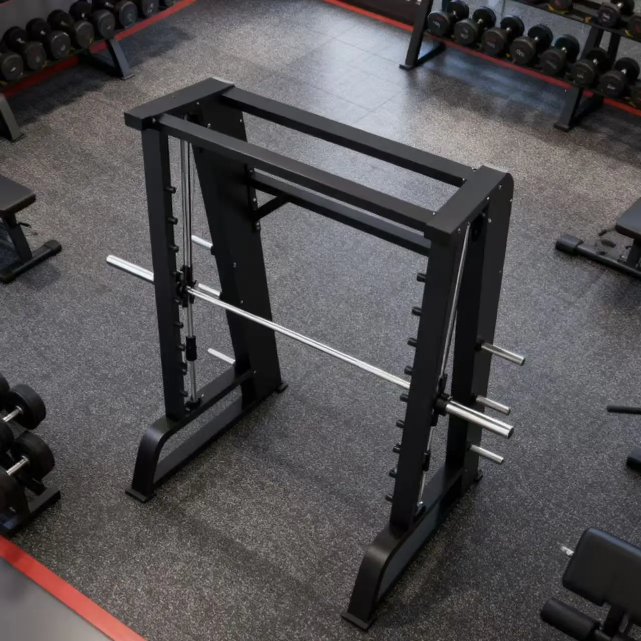 Steel Counter Balanced Smith Machine-Comprehensive Fitness & Muscle Relaxation Universal Usepromote sales