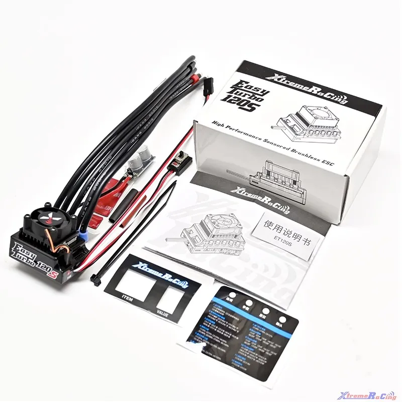 

Hobbywing XRC ET120S Easy Turbo 120A 1/10 sensored brushless ESC (Smart Turbo