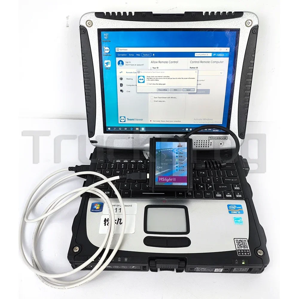 For deutz Diagnostics for Ford Hs Light II 2000 program For deutz Kit diagnostik otomatis deutz (Hs Light)+CF19 laptop