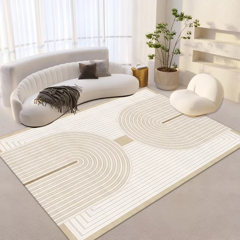 Modern Simplicity Style Rug Light Luxury Living Room Decoration Rugs Large Area Bedroom Bedside Carpet Study Cloakroom Carpets