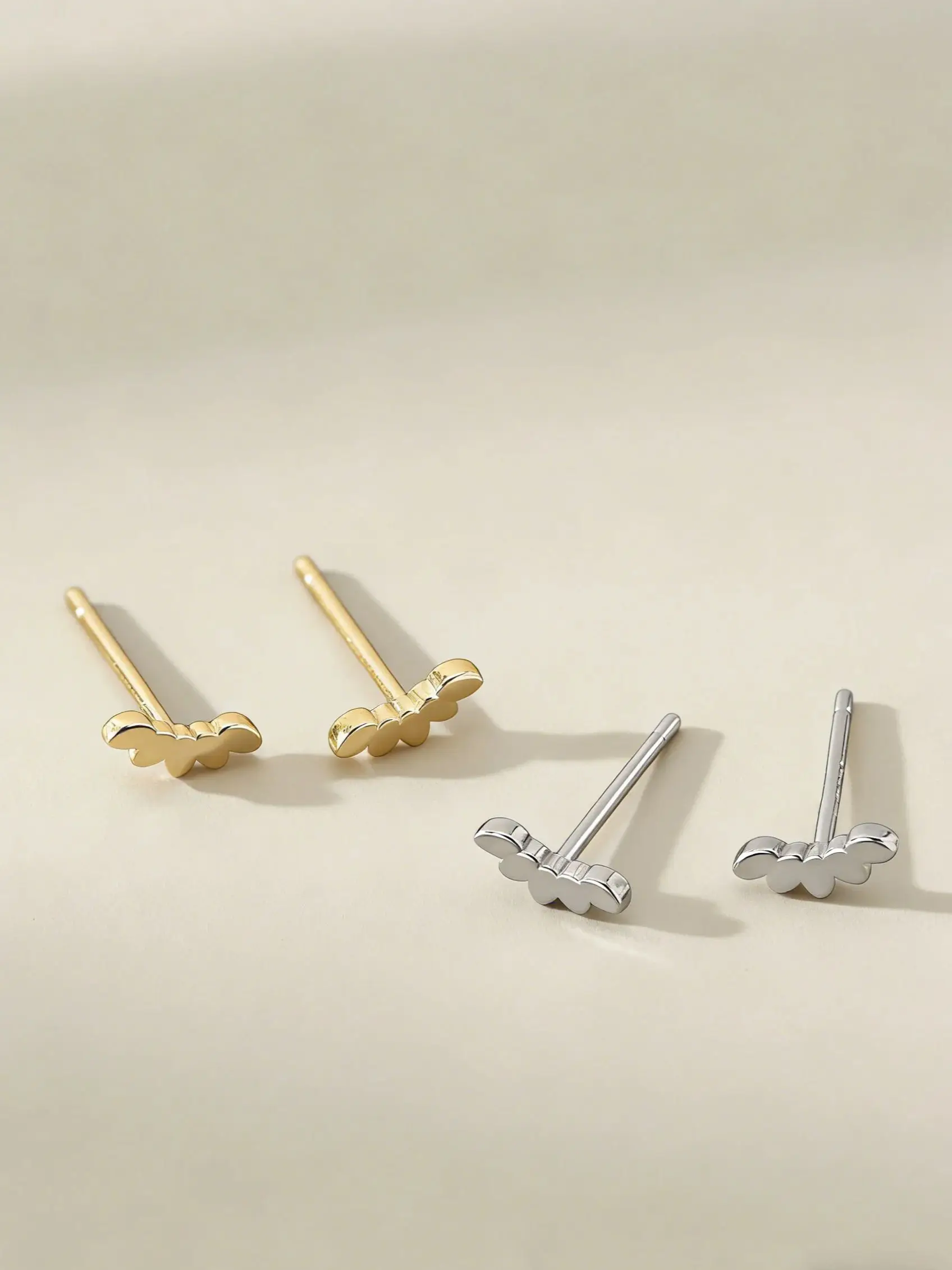 

Модные темпераментные серьги-лепестки для нее - стерлинговое серебро 925 пробы, простой дизайн, роскошные изысканные праздничные украшения, подарок