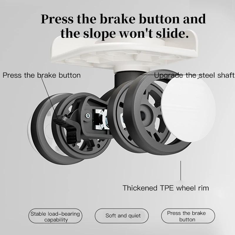حقيبة فتح أمامية متعددة الوظائف بثلاثة فتحات على الطراز الجديد، مادة كمبيوتر مقاس 20 بوصة مع جيوب مزدوجة الجانب، سعة كبيرة