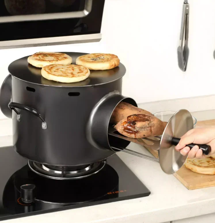 Estufa de panqueques a gas de gran oferta