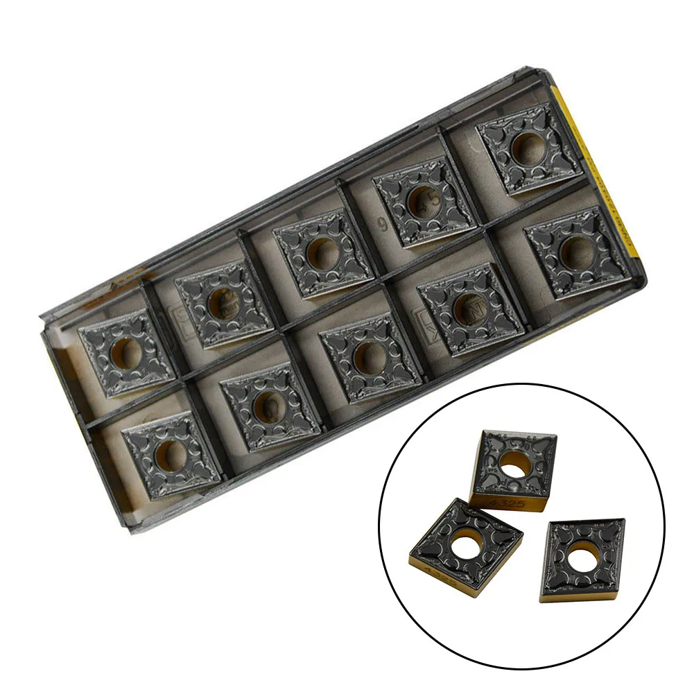 

CNMG120404 PM 4325 Inserts Pack of 10 Carbide Turning Blades for Impact Resistance in Various Processing Environments
