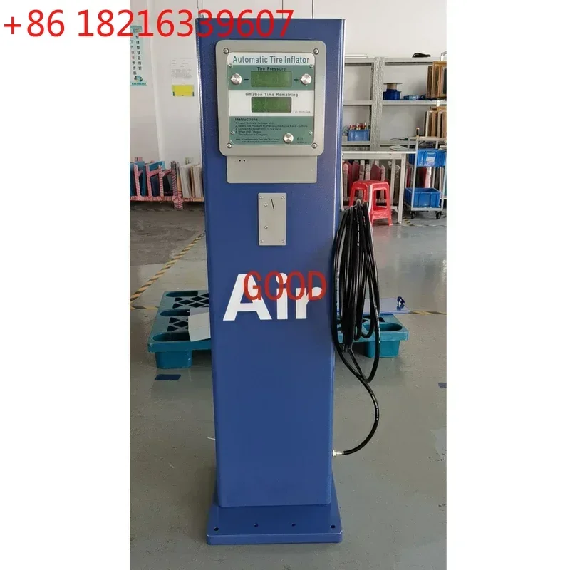 TAO Automatic Air Tire Inflator Coin Operated Air Nitrogen Inflator Car Truck Tire Inflator Heavy Duty in Gas Station