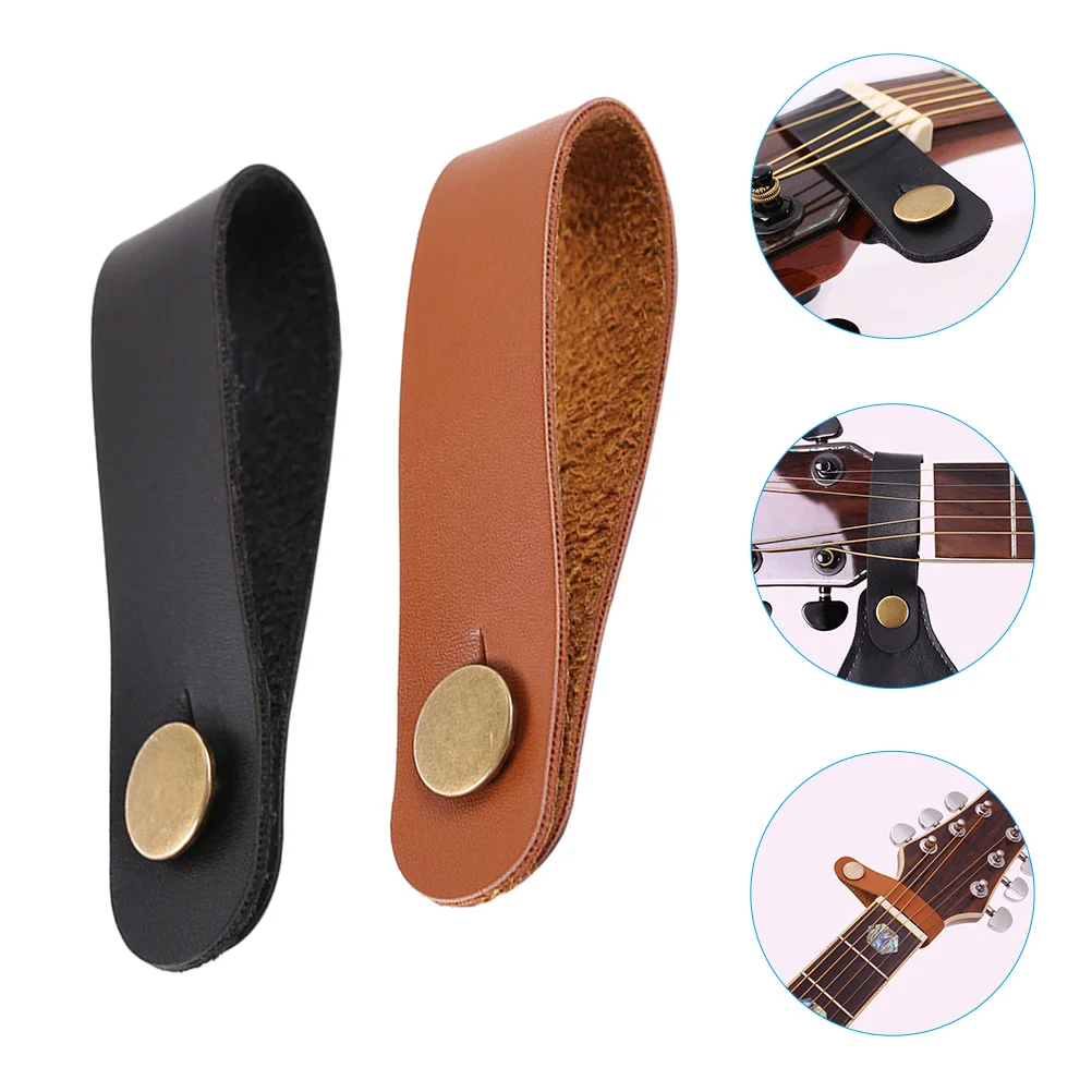 Guitar Straps Personalized Headstock Neckband Practical Headbands Microfiber Creative Tie