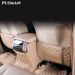 Auto Rear Seat Anti-Kick Pad Cover Car Styling Anti-dirt Mat Interior Accessories For Toyota Land Cruiser prado FJ150 2010-2020
