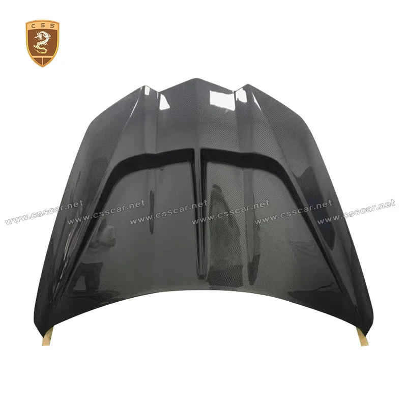 

OEM style carbon fiber Corvette C8 front engine cover part for Chevrolet 2020-2023 C8 Model Racing car bonnet hood replacement