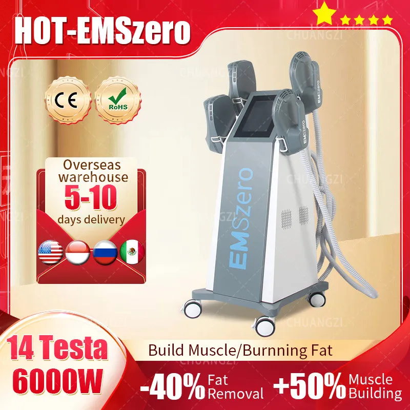 

DLS-EMSLIM Weight Lose Neo Hi-emt EMSzero 14 Tesla 6000W Ems Body Slimming Muscle Sculpt Stimulate Machine 2024