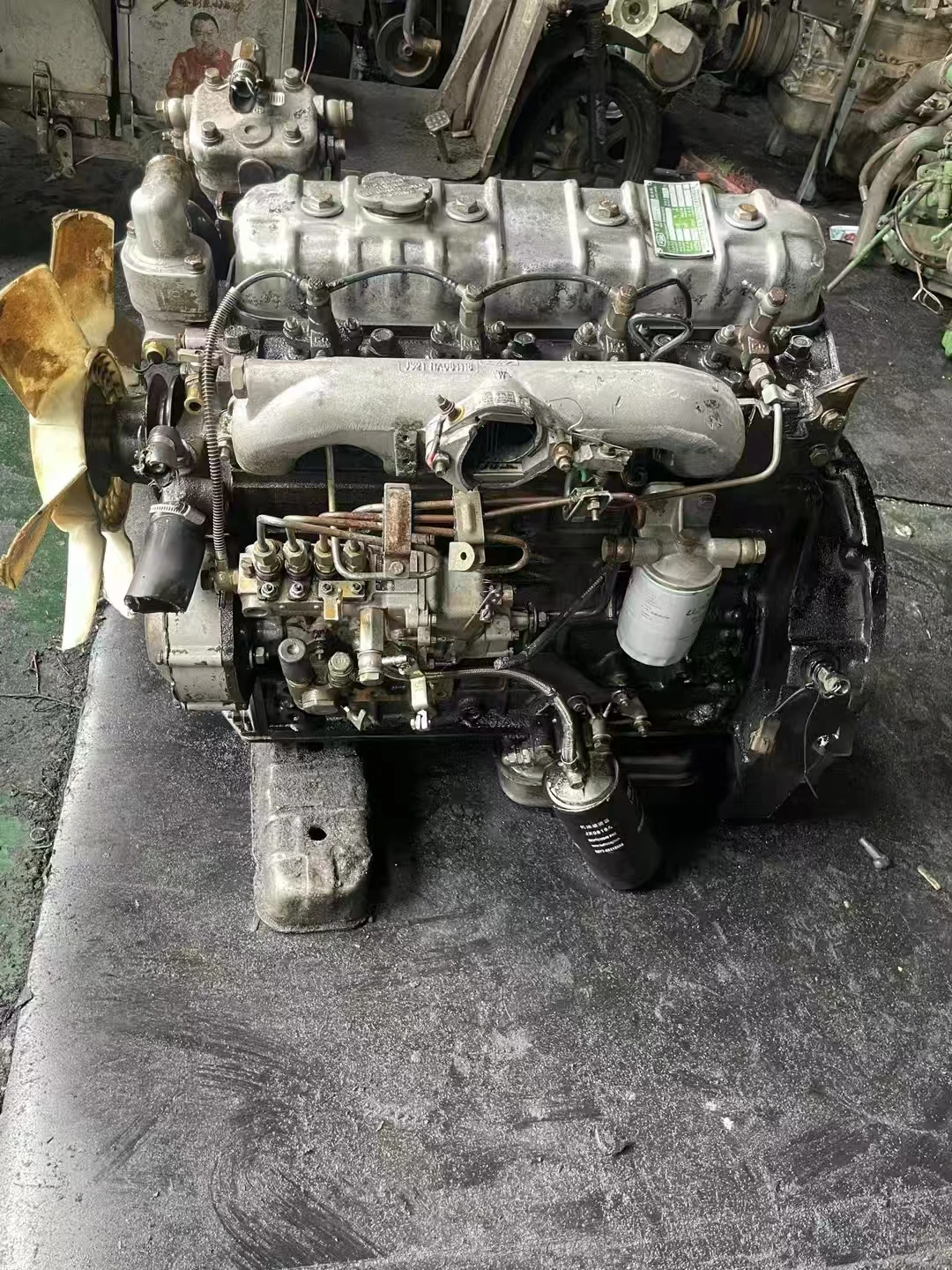 YUNNEI POWER 4102 Brand-new High Quality Steel Engine Assy for Industrial Machinery with 1 Year Warranty and Wooden for