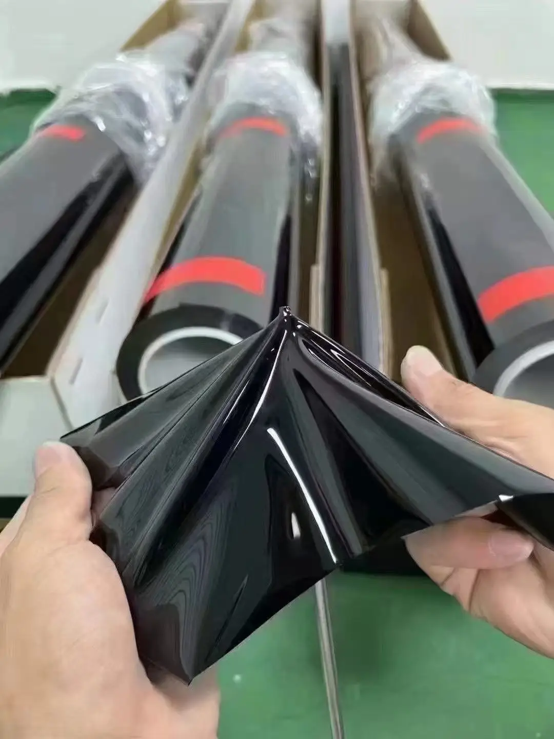 Advanced 7.5mil Ultra-Bright Black TPU PPF Car Paint Protection Film Scratch Resistant and UV Proof