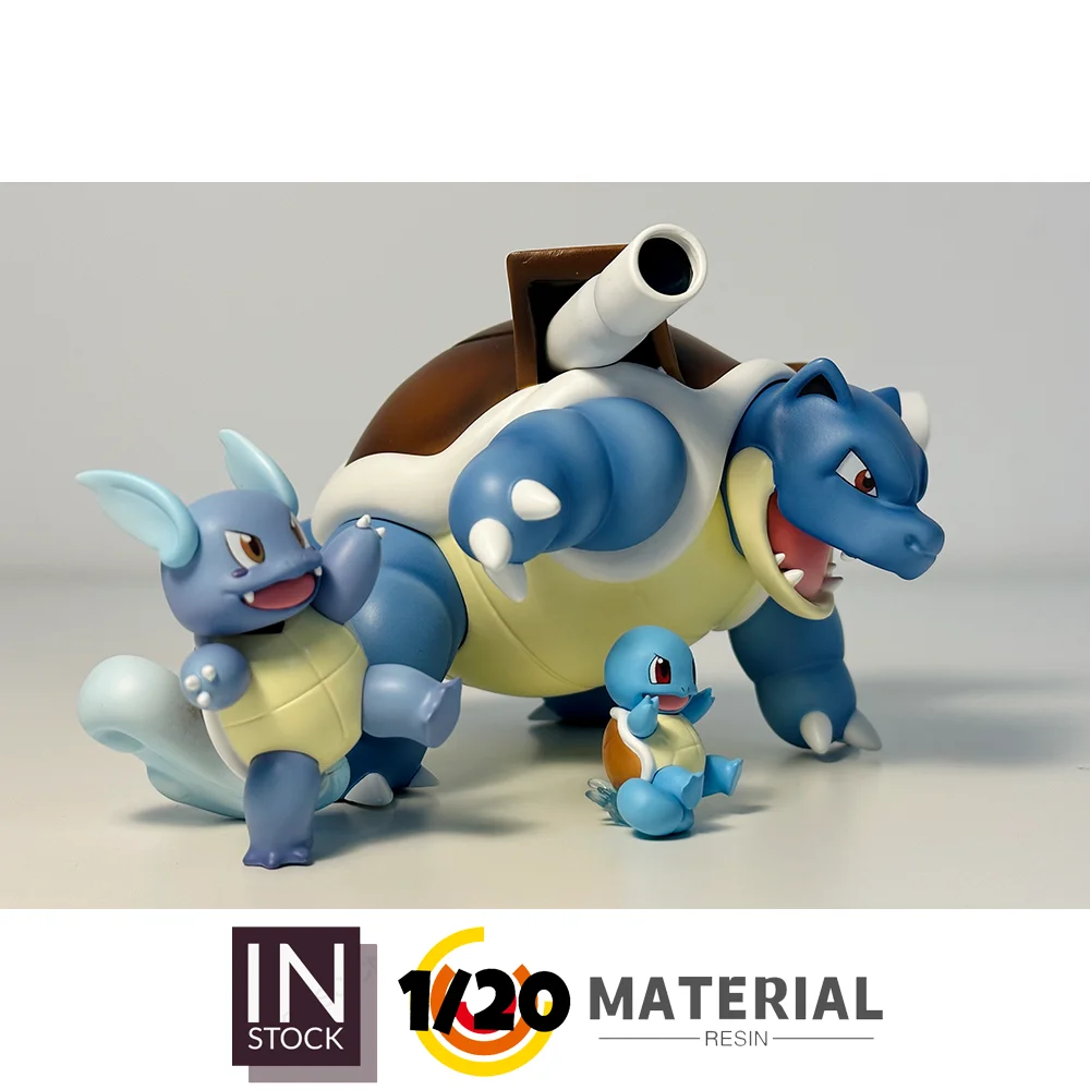 [In Stock] 1/20 Resin Figure [MG] - Squirtle & Wartortle & Blastoise