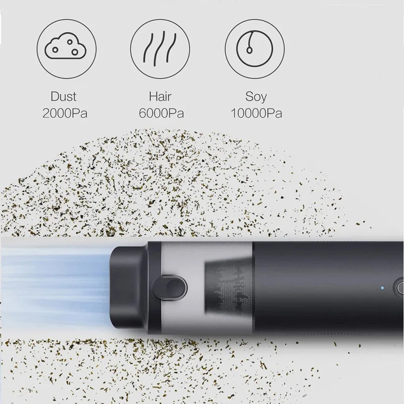 Xiaomi Wireless Handheld Vacuum Cleaner Lydsto 10000PA Car Air Pump120PSI Tyre Inflatable Pump Portable Dust Collector for Home