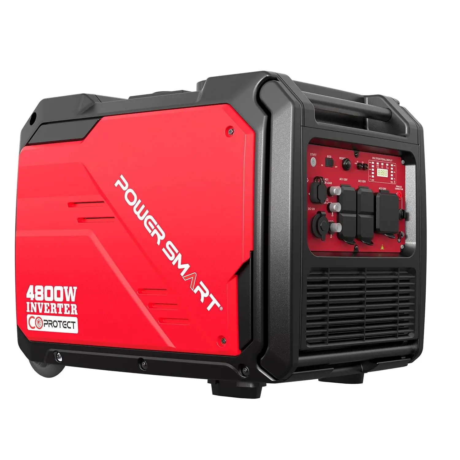 4800-Watt Portable Inverter Generator with Electric Start, CO Protect, Quiet, 30 amp for RV-Ready, Customized