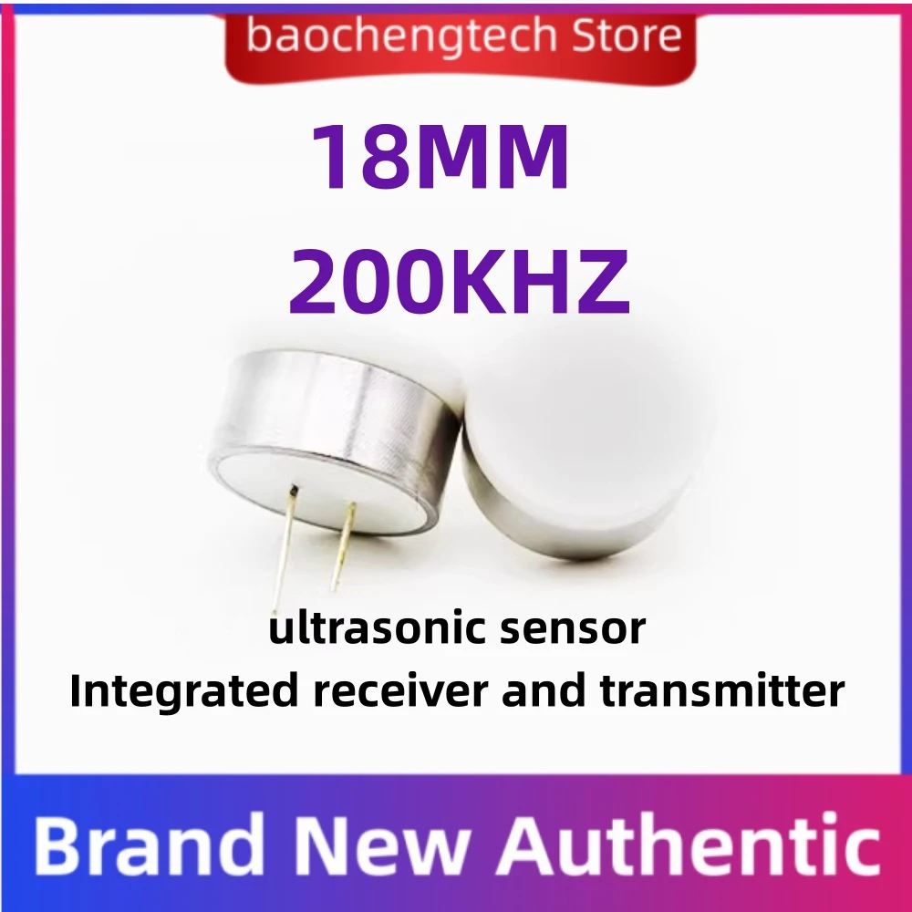 18 مللي متر مستشعر بالموجات فوق الصوتية 200 كيلو هرتز مقوم عالي التردد RT مقاوم للماء العين الكهربائية تتراوح مستوى السائل السكتة الدماغية 50 مللي متر 100 مللي متر