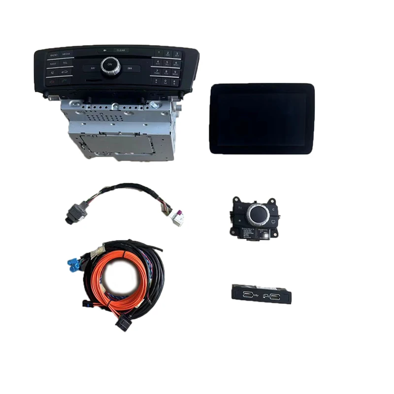 

Для Mercedes Benz G Class Old Model Обновление Новый W463 NTG 4,5 к NTG 5,1 Carplay 8,4-дюймовый дисплей Мультимедийный блок управления