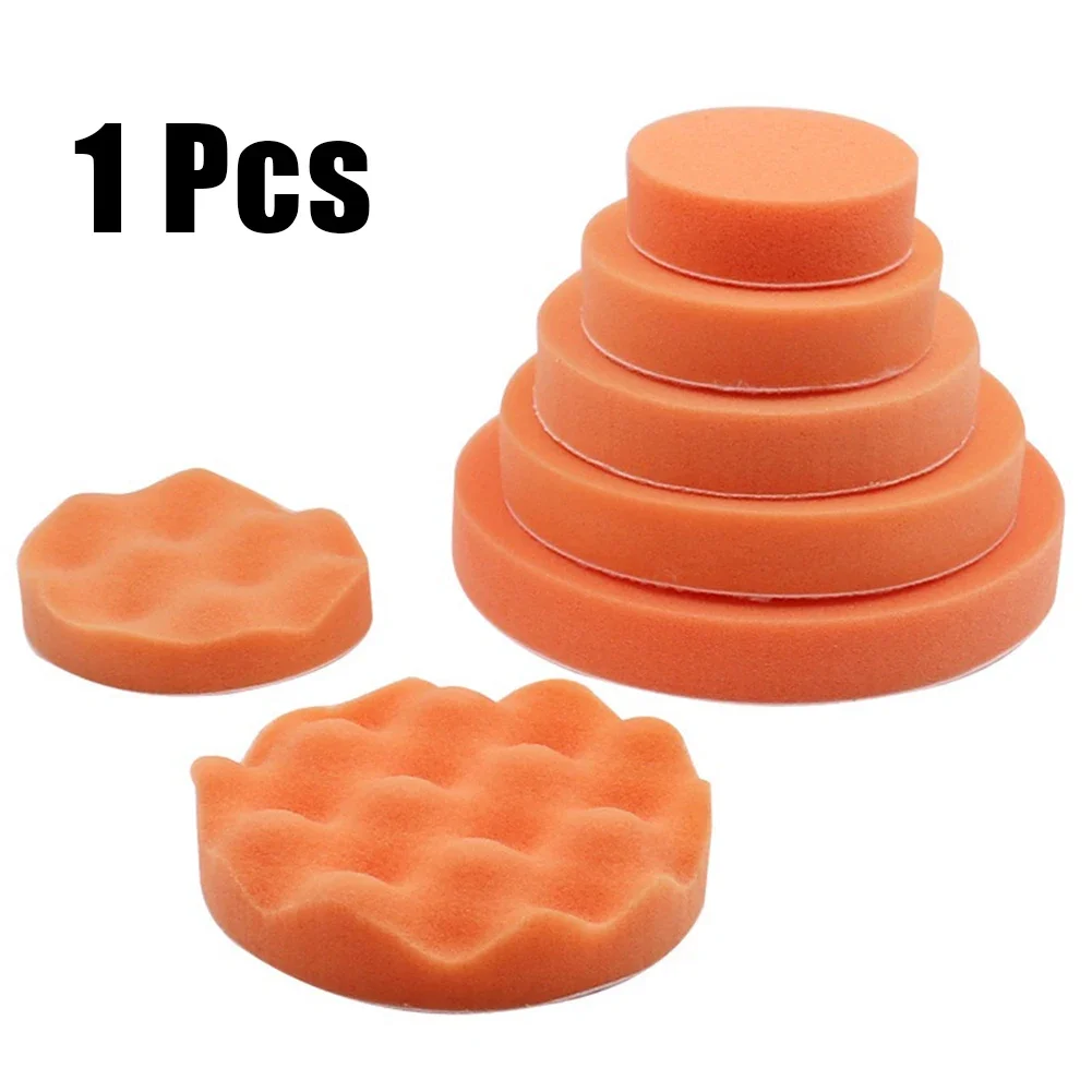 

1PC 3-7inch Car Polishing Disc Self-stick Buffing Pad Waxing Sponge Wool Wheel Polishing Pad Car Wash Tools