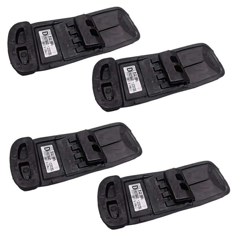 4pcs fits for DAF truck  XF106  REAR AXLE WING TOP RUBBER STRAP Mudguard Strap OE: 1927847 / 122035