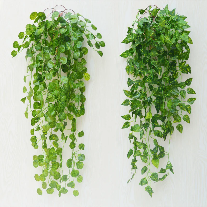 Wall Hanging Artificial Plant Vines Green Foliage Garland Garden Decoration Home Greening Fake Potted Plants Ivy Wedding Decor