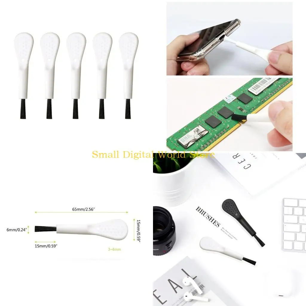 

77UB Cellphone Small Hole Dust Cleaning Brush Charging Port Cleaner Kit Multifunction Computer Keyboard Laptop Cleaner Tool