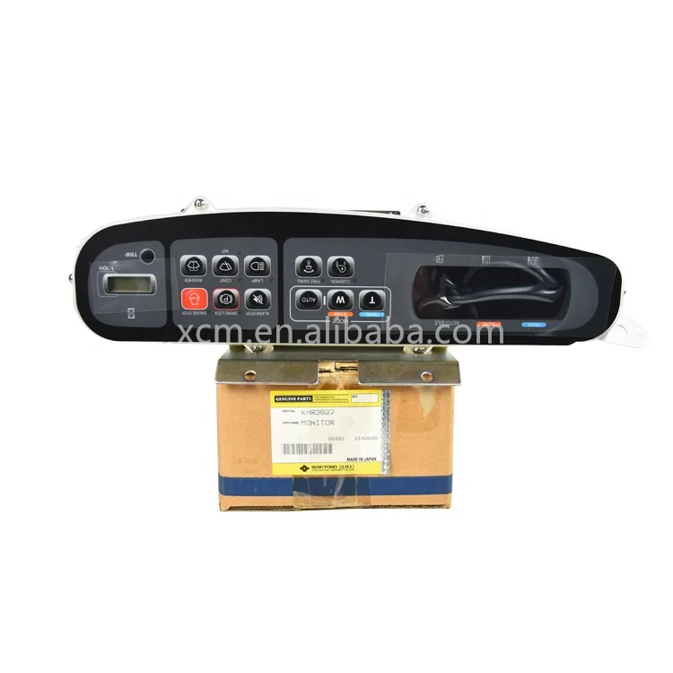 Moni tor Display Panel KHR3827 KHR3828 ForSH120-3 SH200-3 SH300-3 SH350-3B Excavator Instrument Panel