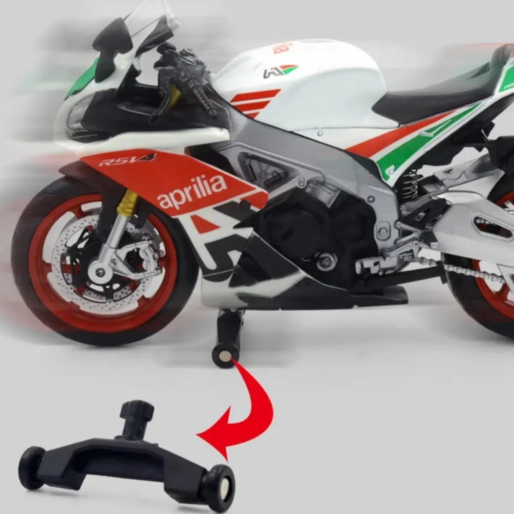 Aprilia RSV4 RR1000 Liga Modelo de Brinquedo, Diecast Metal, Alta Simulação, Moto Pesada, Presente Menino Colecionável, 1:12