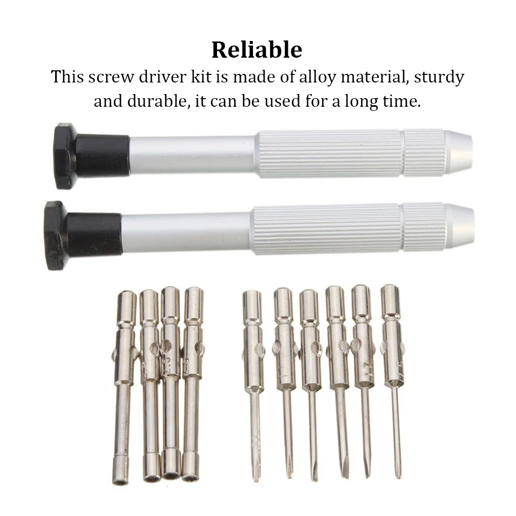 Glasses Screwdriver Kit Alloy Jewelry Eyeglasses Repair Tools Sunglasses Eyewear Multifunctional Portable Accessory