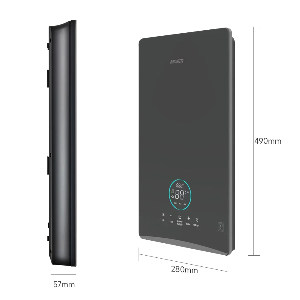 Whole House Domestic Tankless Electric Water Heater Instant Electric Water Heater Geyser for Shower