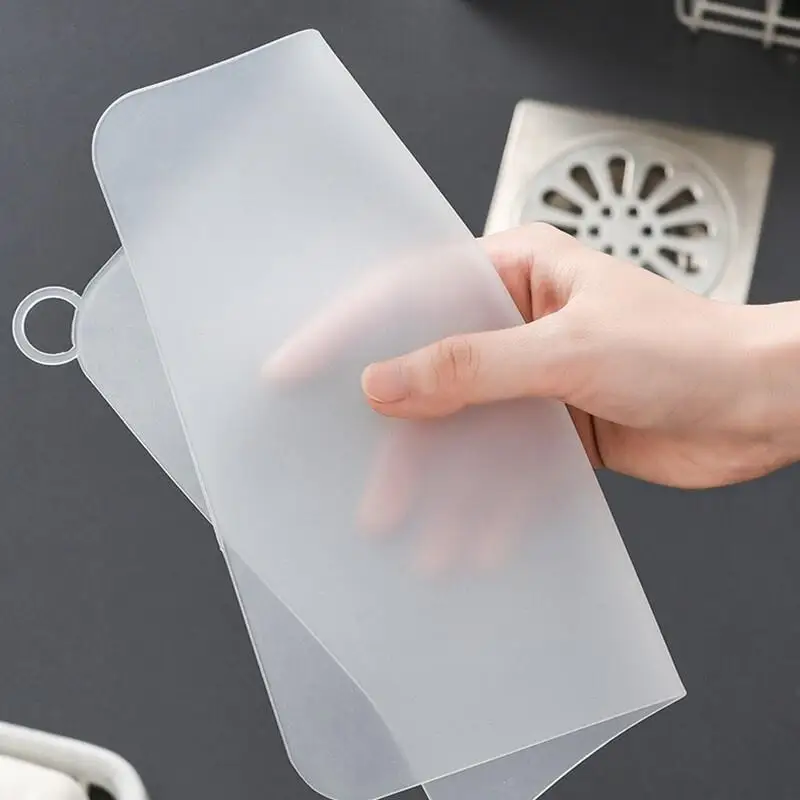 1Pcs Silicone Floor Drain Deodorant Pad Kitchen Sink Strainer Toilet  Bathroom Anti Odor Sewer  Cover Water Stoppe