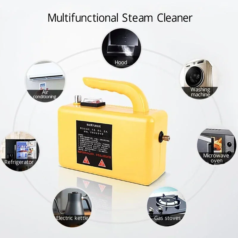 110V/220V Steam Machine Air Conditioner Cleaning Machine Kitchen Hood High Temperature Steam Cleaner