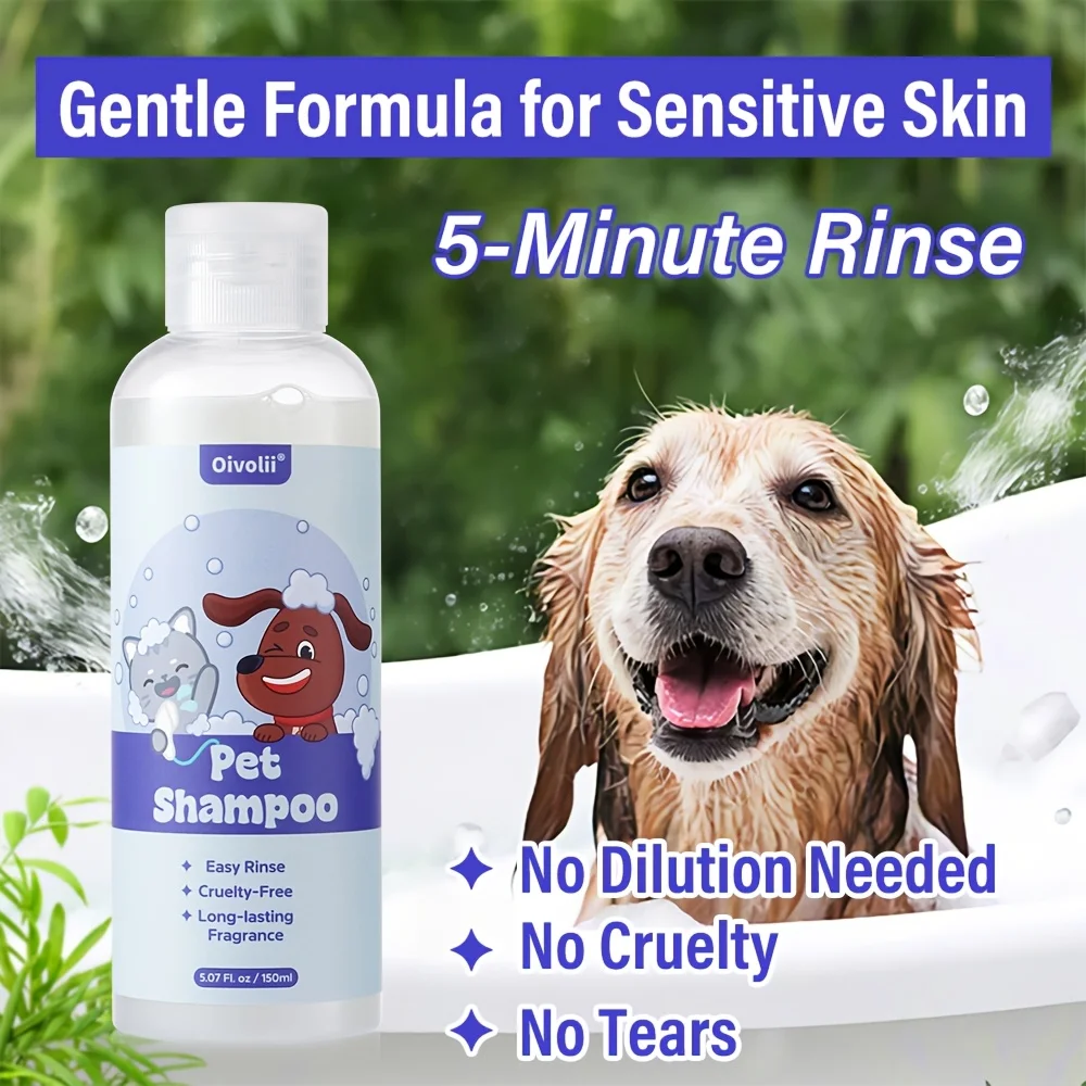 

Pet Deodorizing Shampoo - Cleans And Conditions - Pet-Friendly Formula - Gentle And Effective For Dogs And Cats