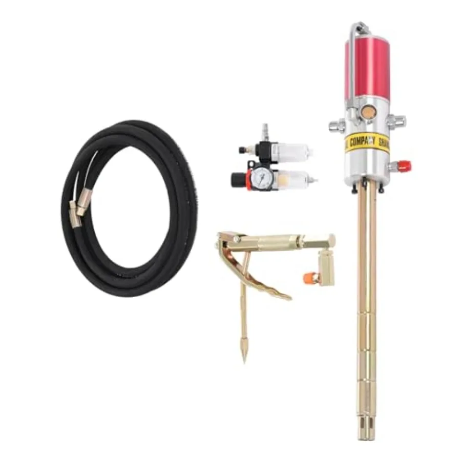 

Пневматический смазочный насос высокого давления соотношение 50:1, пневматический барабанный насос, сжатый пистолет, смазочный насос, портативный 35 мм, 30-40 МПа, масло