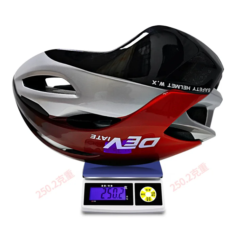 DEVIATE  Aerodynamic Road Bike Helmet Porous Ventilation Breathable Bicycle Helmet EPS Protect Head Safety Cycling Helmet