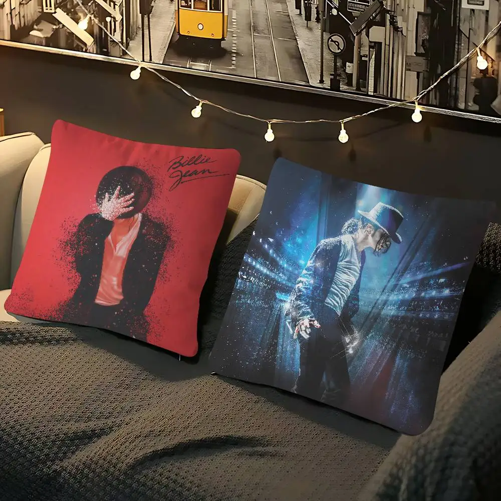 

Наволочка Майкла Джексона Съемный моющийся чехол для подушки – всесезонный мягкий лен