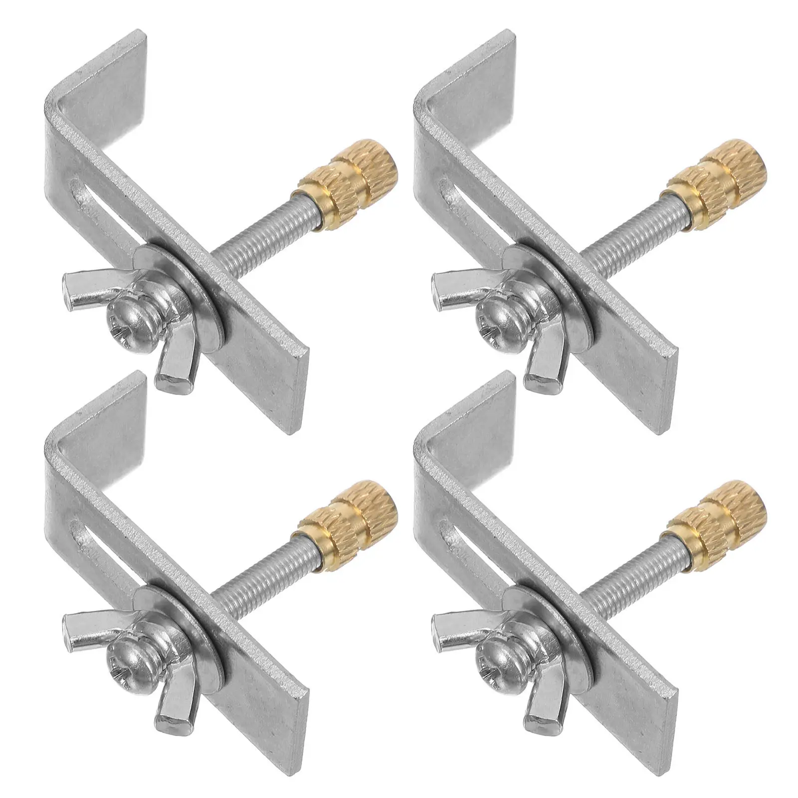 

1Set Sink Accessories Copper Iron Undermount Sink Support Clips Brackets Replacement Mounting Kit Kitchen Bathroom Use