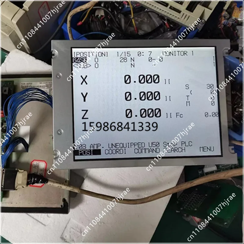 M64 numerical control system FCU6-DUT32 LRUGB6361A LCD 10.4 inch black and white screen