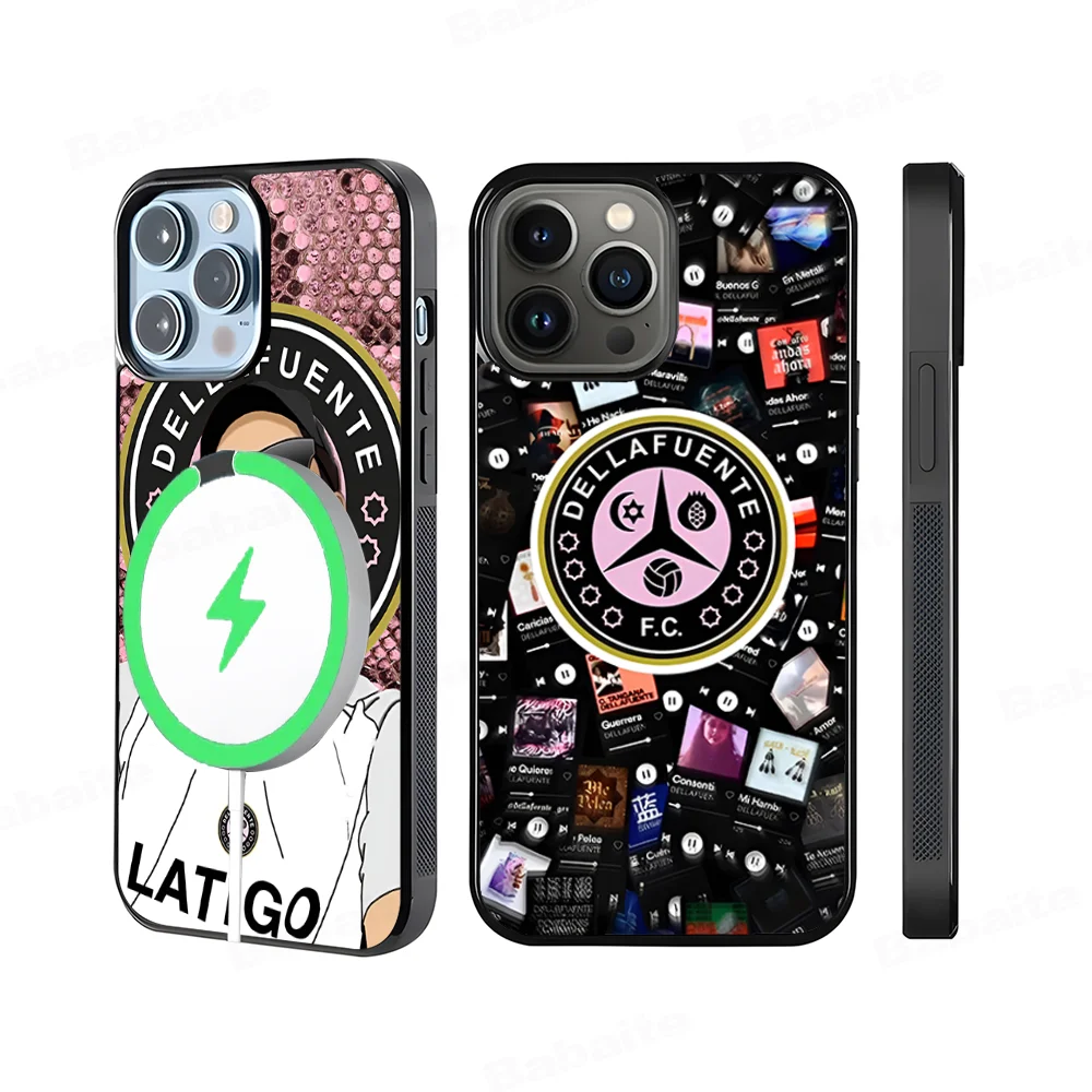 

Dellafuente F C Phone Case Magnetic Case For IPhone 16 14 13 12 11 15 Pro Max Plus For Magsafe Wireless Charge Cover