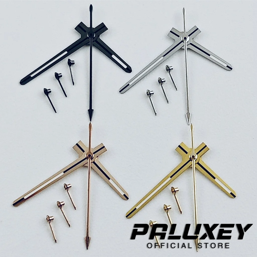 Daytona VK63 Watch Hand Suitable for VK63 VK63A Movement Gold Silver Watch Needle Hands for Daytona VK63 6 Hands Green Luminous