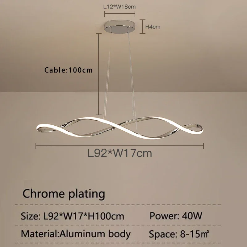 Moderne Led Hanglamp Voor Woonkamer Eetkamer Bar Keuken Loft Werk Smart Home Hangende Hanglamp Armaturen