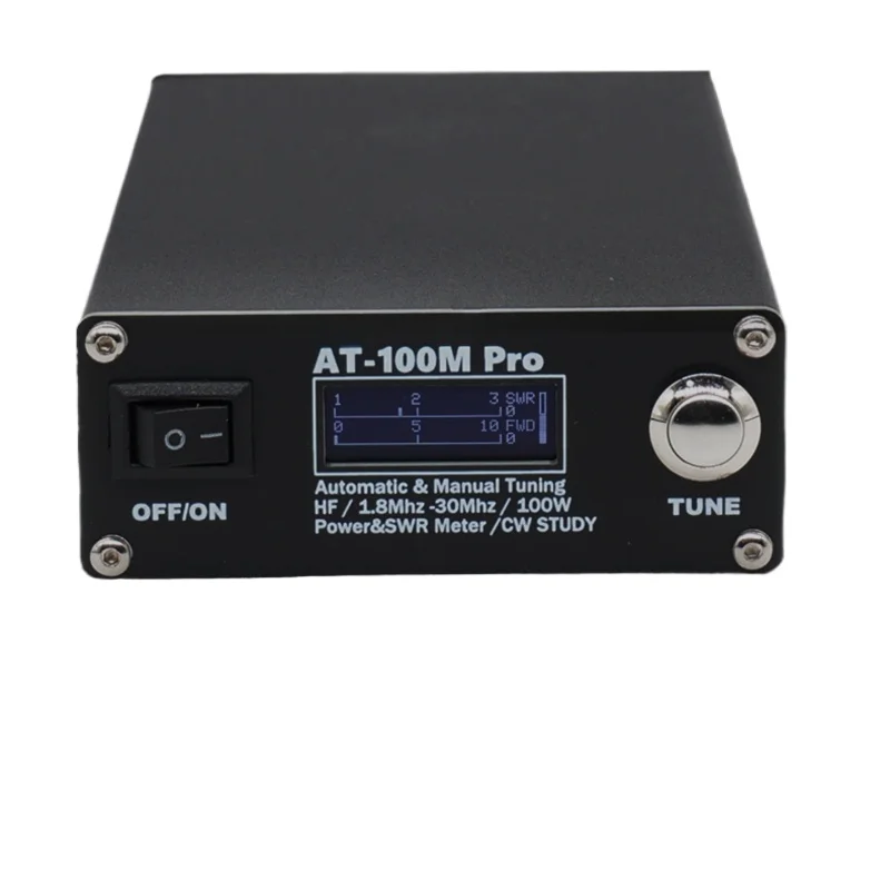 موالف هوائي عالمي AT-100M Pro، ضبط هوائي تلقائي، مناسب لـ Yaesu #1