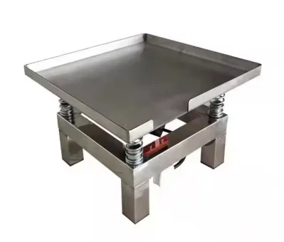 35*35CM Concrete Vibrating Table Vibration Test Bench Test Block Vibration Platform Stainless Steel Mini Vibration Table 3000rpm
