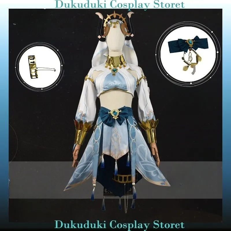 

Аниме игра Genshin Impact Nilou косплей костюм костюм на Хэллоуин для взрослых карнавальная форма одежда женский наряд платье для девочек