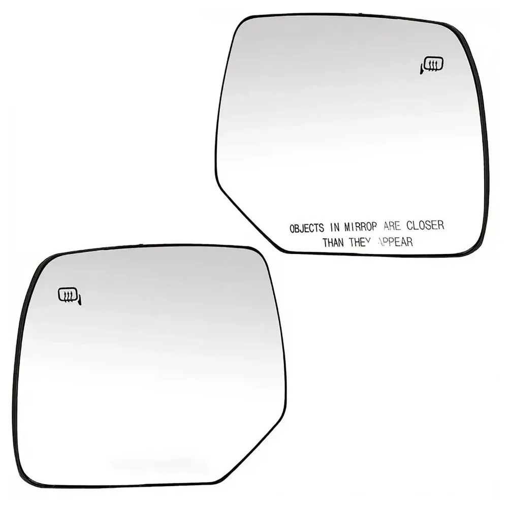 Heated Side Rear View Mirror Glass 8L8Z17K707C Compatible with Ford Escape US Version 2008‑2012 Aftermarket Wing Mirror Lens