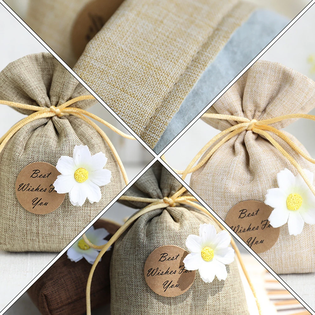 

6 pcs Empty Fragrance Sachet Bag Lavender Refillable Air Freshener For Wardrobe Car Home Moth Repellent Scented Sachet