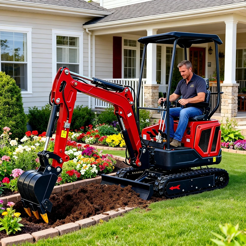 

Мини-экскаватор 1.5 тонны, для сельского хозяйства и строительства, 1.0 тонны, 2.5 тонны, с двигателем Yanmar, CE EPA Euro 5, прямые продажи с завода в Европе.