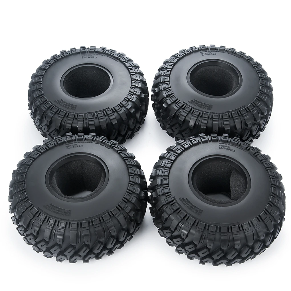 RCGOFOLLOW 1.9 Inch Crawler Wheel Tires 123mm Diameter 48mm Width 1/10 SCX10 D90 TRX4 TF2 CC01 Capra RC Car Part