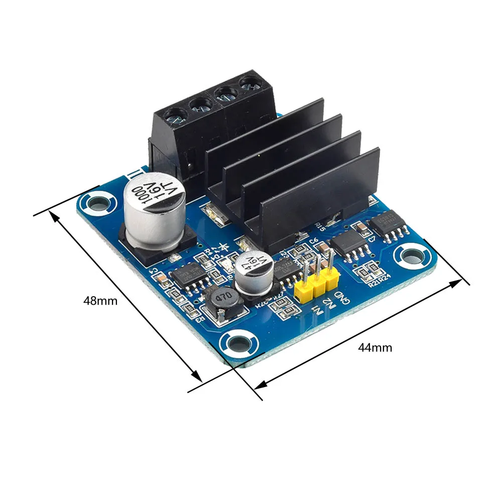 IBT-4 DC Motor Driver Module 50A 200KHz Forward Reverse PWM MOSFET H Bridge Driver Board Semiconductor Refrigeration