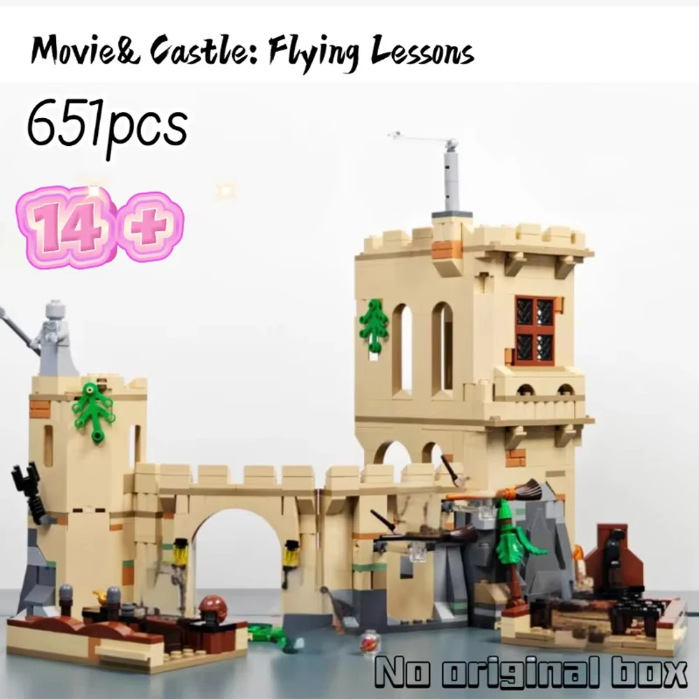 

Street View Series 651 шт. фильм школьный замок модель строительные блоки головоломка сборка игрушек подарки на Рождество и день рождения