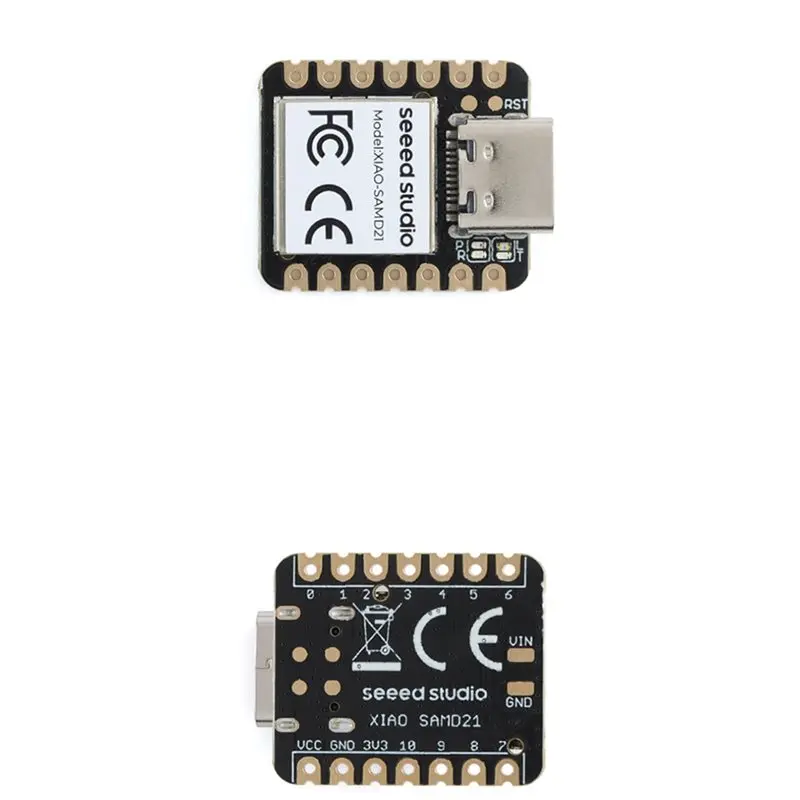 seeed-studio-xiao-samd21開発ボード用dt22、2個入り。arduino互換のマイクロコントローラーで、豊富なインターフェースを備えた最小サイズの製品。