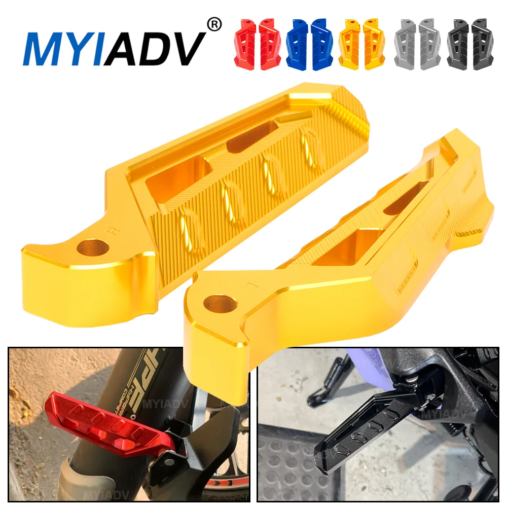 

For Yamaha TMAX500 TMAX530 TMAX560 TMAX 560 500 530 Tech TMAX Motorcycle Rear Footrests Passanger Footpegs Pedals Accessories